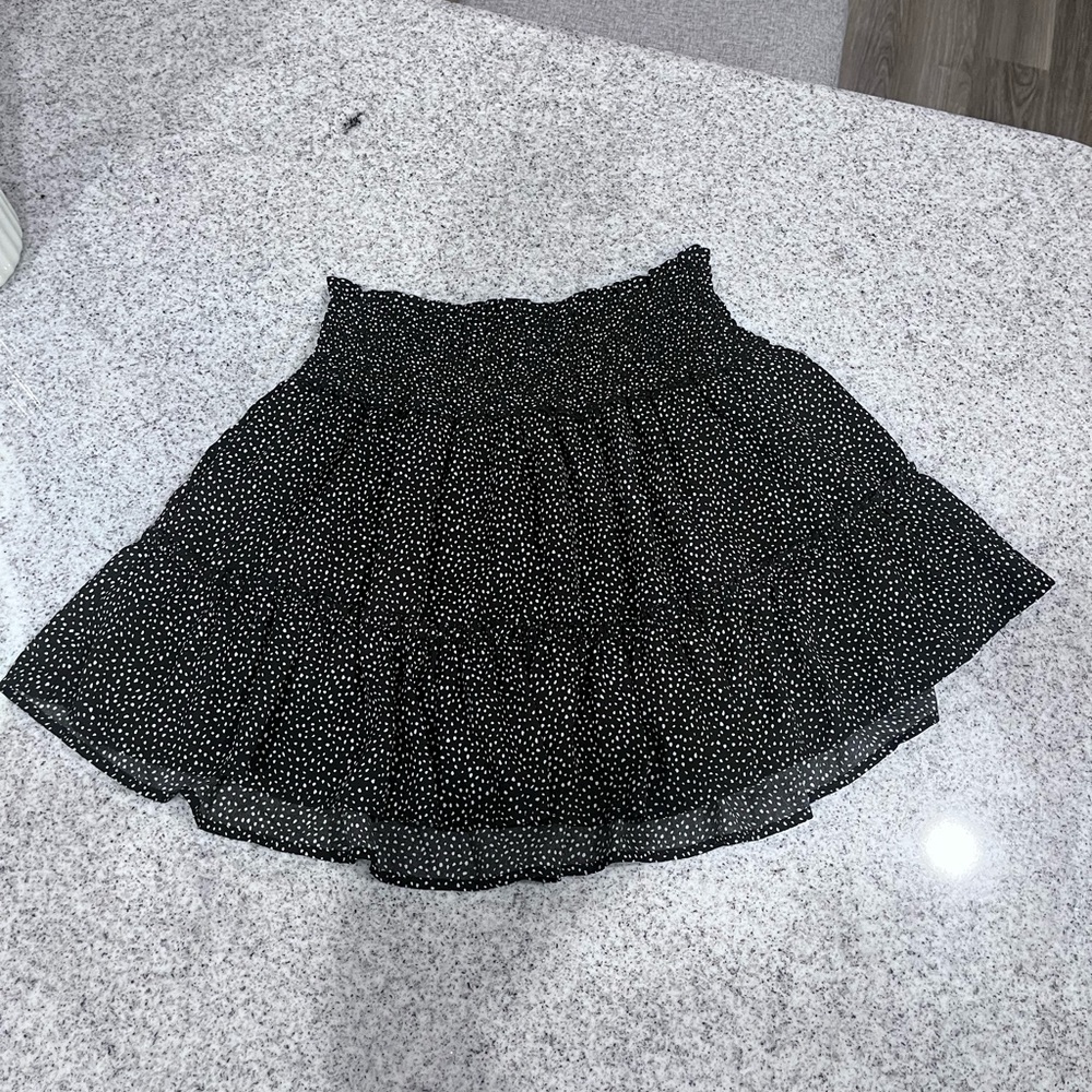 🛍️ Altar’d State Black Polka Dot Women's Skirt